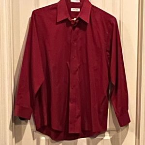 Pierre Cardin Mens 16 1/2 Button Down Shirt